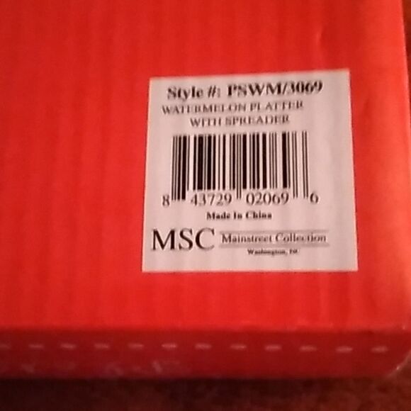 Watermelon Platter and Spreader - Picture 3 of 3